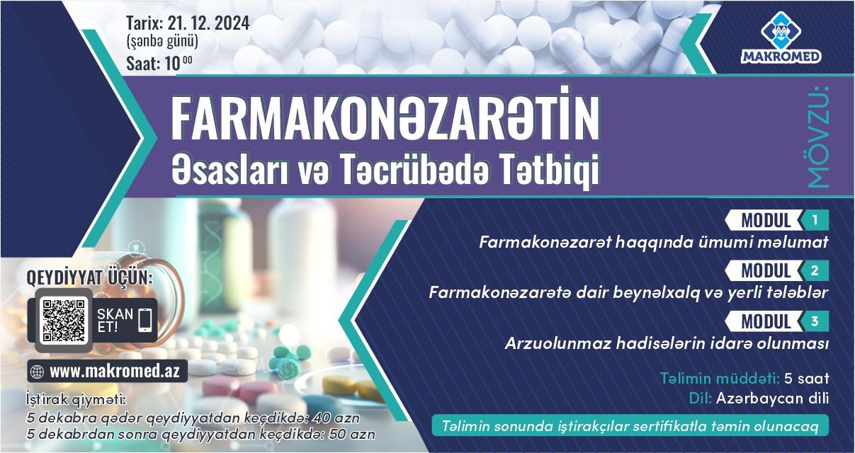 Farmakonəzarət: əsasları və təcrübədə tətbiqi