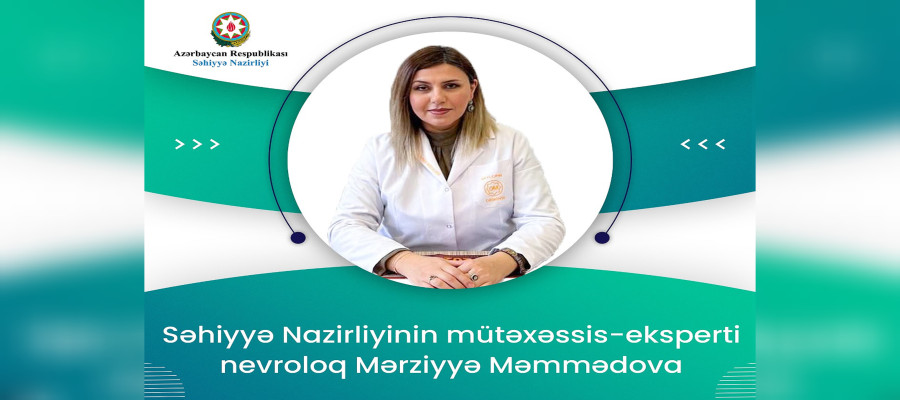 Specialist-expert of the Ministry of Health, doctor-neurologist Marziyya Mammadova: Diagnosis is an important issue in back pain, and depending on the result, an individual treatment method is prescribed.