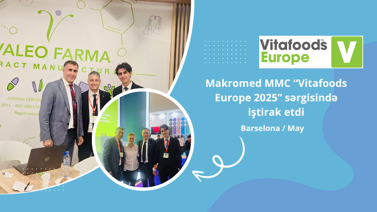 Makromed MMC приняла участие в выставке “Vitafoods Europe 2025”